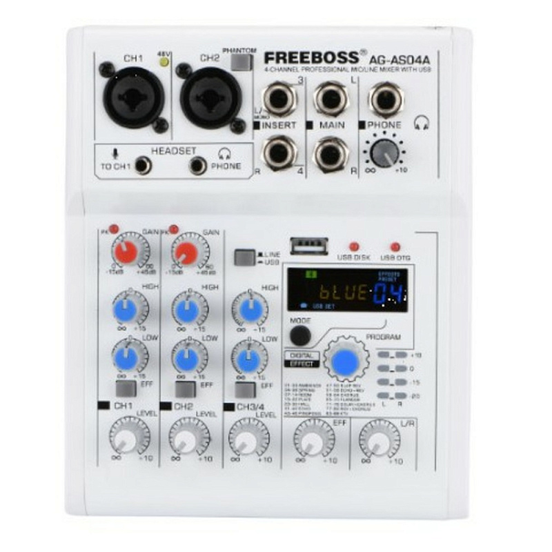 Фото Микшерный пульт FREEBOSS AM-G04A