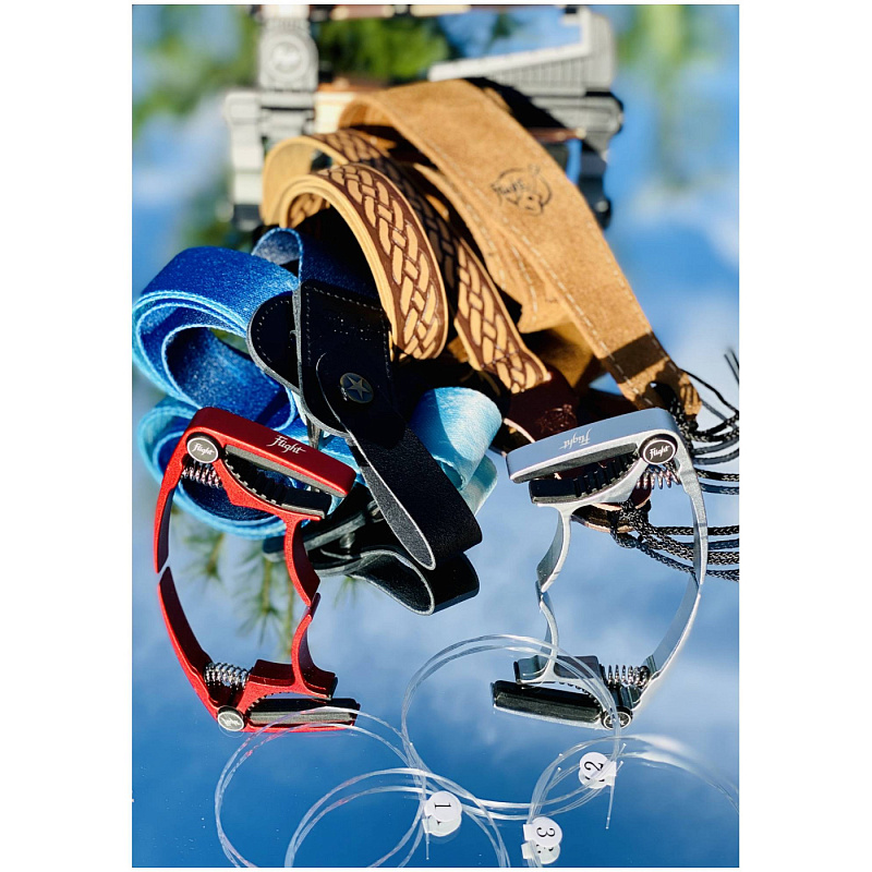 Фото Каподастр для укулеле FLIGHT FC RD