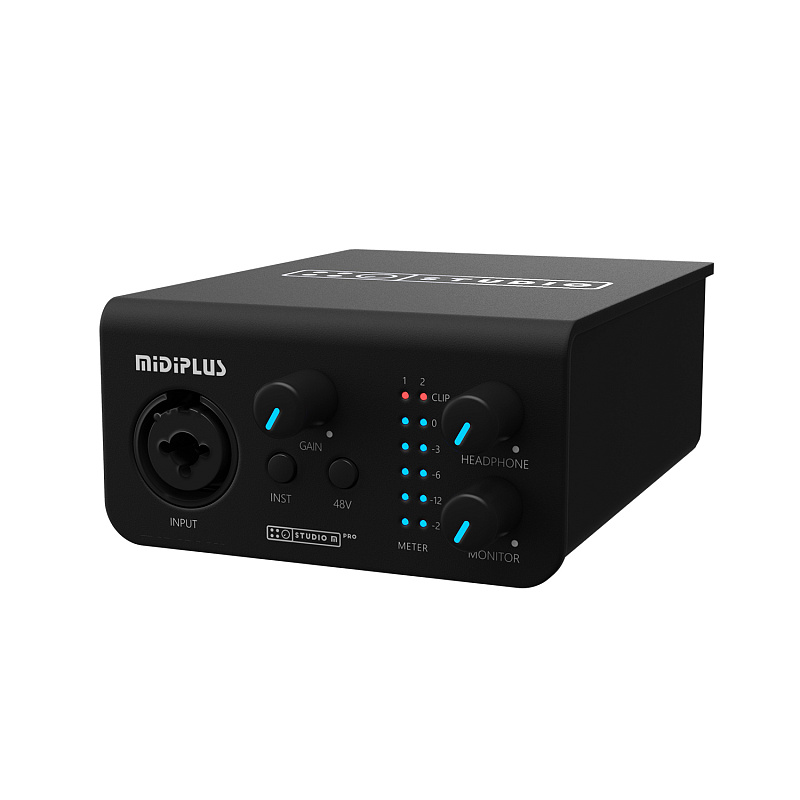 Фото Аудиоинтерфейс USB Midiplus Studio M pro OTG