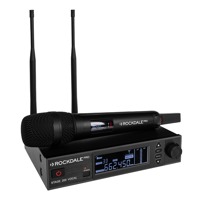 Фото Радиосистема ROCKDALE PRO Stage 200 BK Vocal