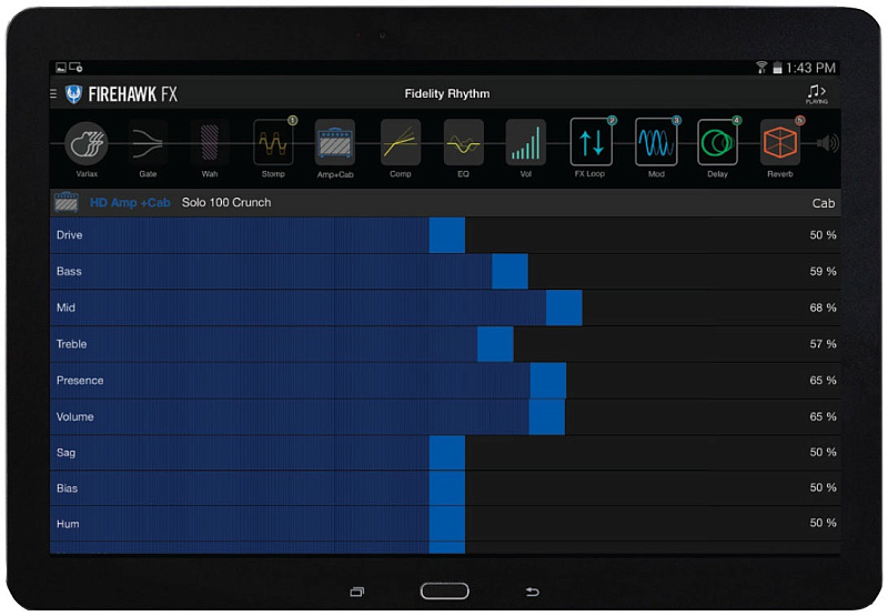 Фото LINE6 FIREHAWK гитарный напольный процессор эффектов
