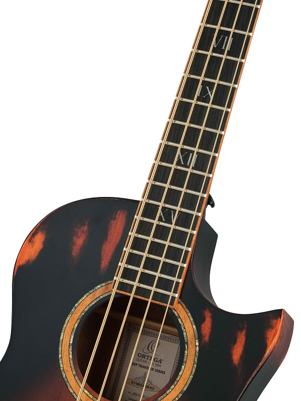 Фото Электро-акустическая бас-гитара Ortega KT-WALKER-V2 Signature Series