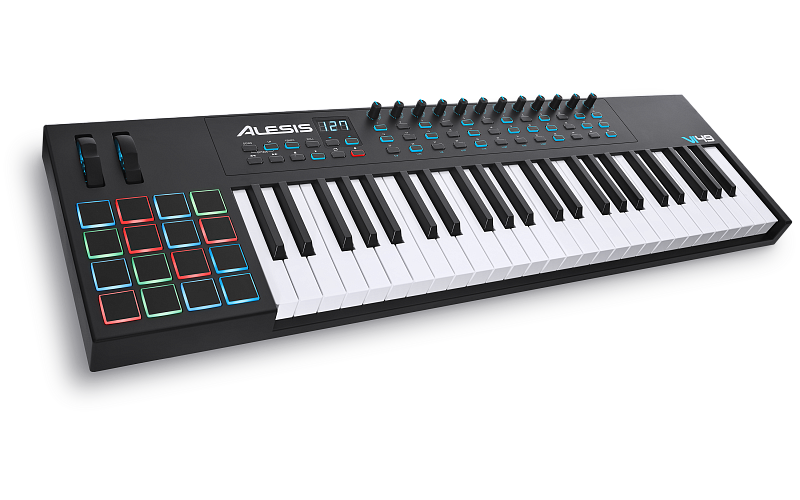 Фото ALESIS VI49 миди клавиатура с послекасанием 49 клавиш