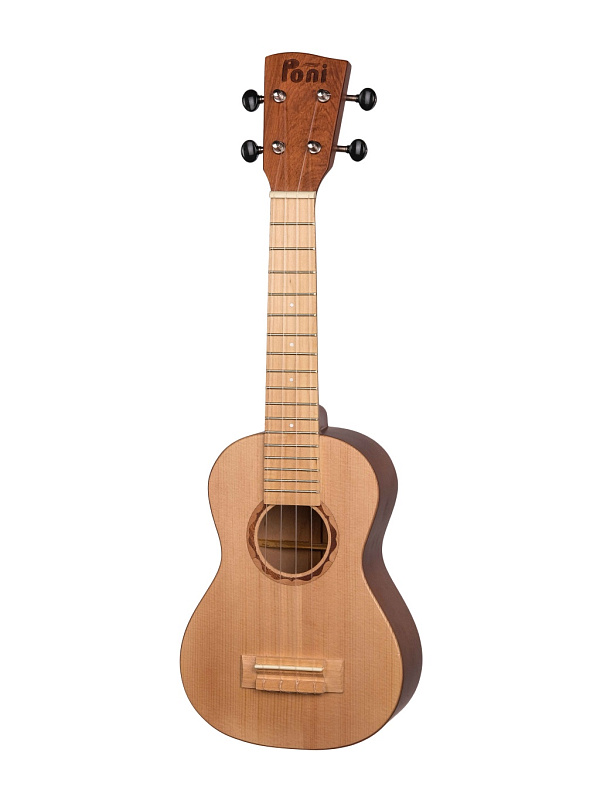 Фото USL-BR Укулеле сопрано, цвет коричневый, Poni