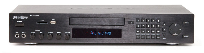 Фото Мультиформатный караоке-плеер MADBOY MFP-2000