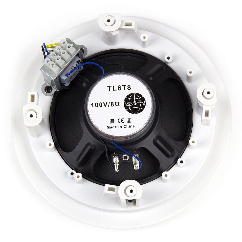 Фото Встраиваемая акустика трансформаторная Radiotehnika RT TL6T8 White