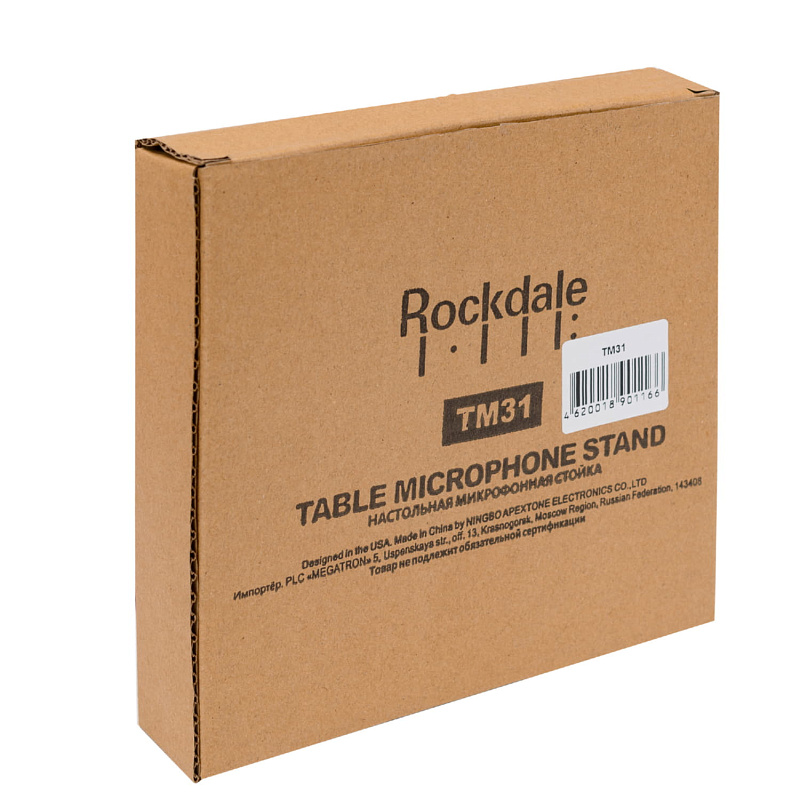 Фото Стойка микрофонная настольная ROCKDALE TM31