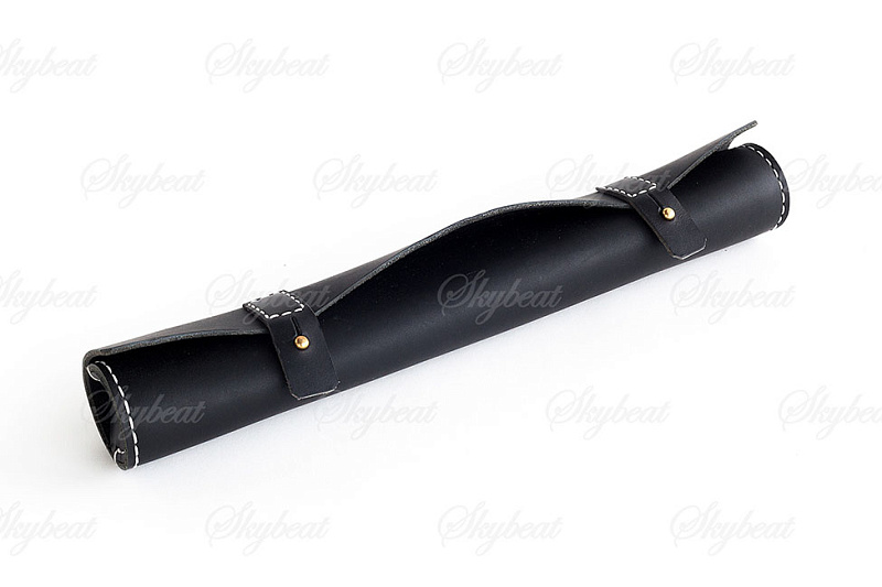 Фото Чехол для Зафуна в До(C) кожаный черный