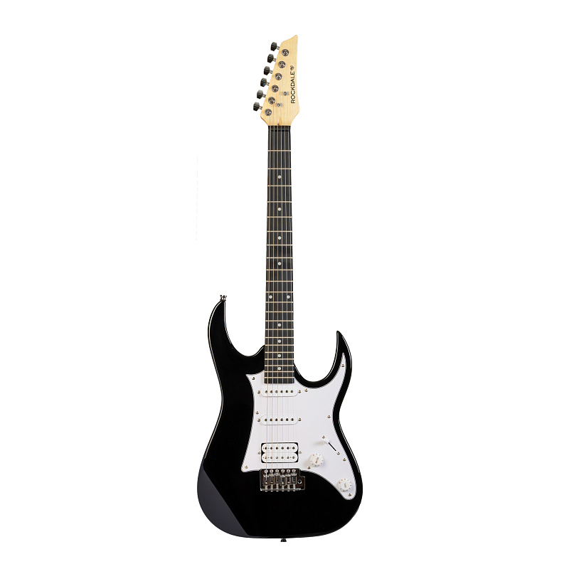 Фото Электрогитара ROCKDALE Akira HSS Black