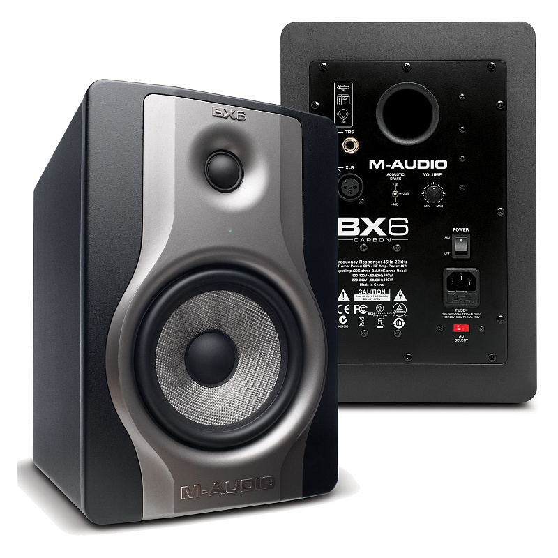 Фото M-Audio BX6 CARBON Активный студийный монитор