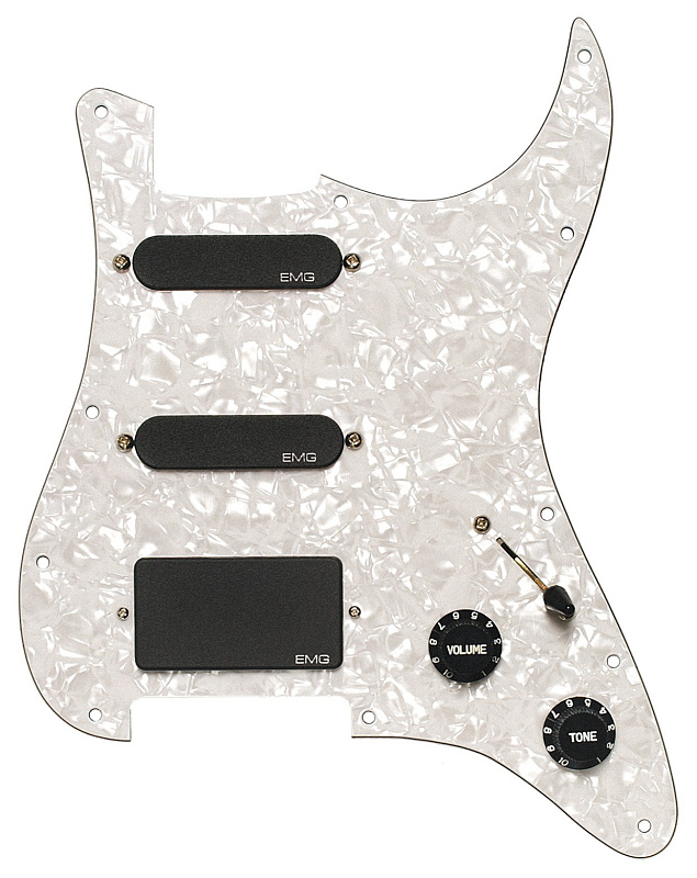 Фото EMG KH-20 BLACK  именная панель Kirk Hammett (81+2S) SET