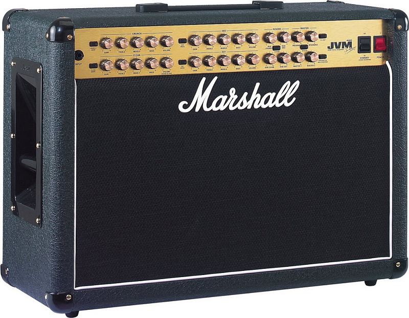 Фото Гитарный комбо-усилитель MARSHALL JVM410C 100 WATT ALL VALVE 2X12`` 4 CHANNEL COMBO