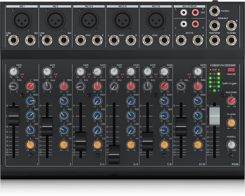 Фото Микшер BEHRINGER XENYX 1003B