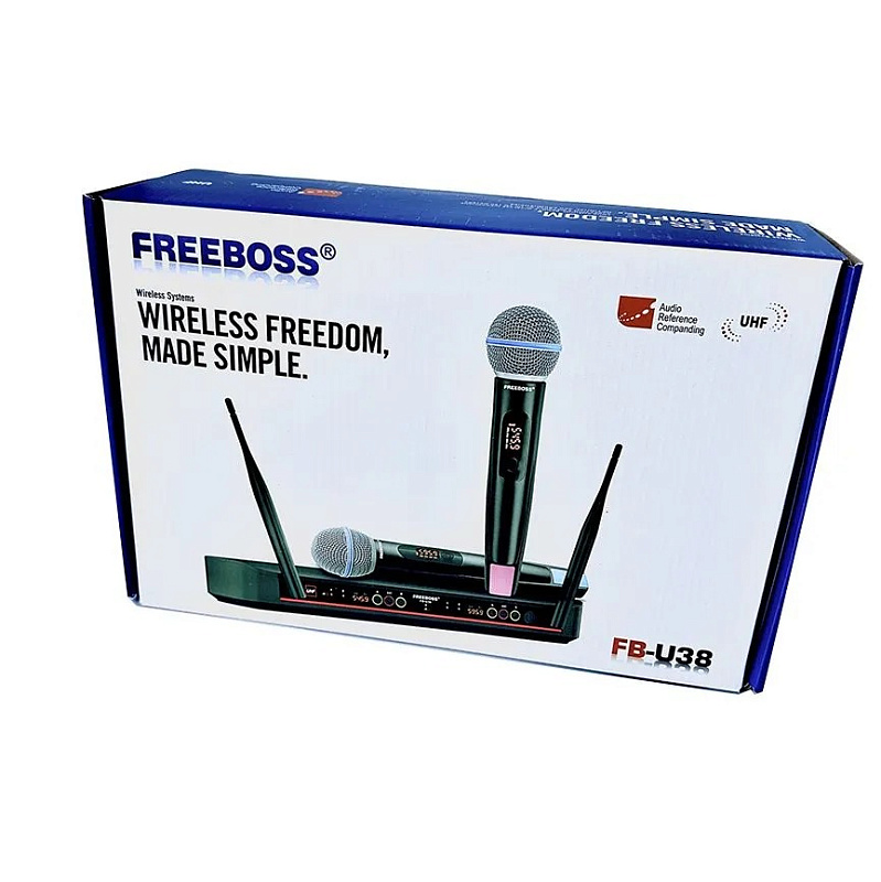 Фото Вокальная радиосистема двойная FREEBOSS FB-U38