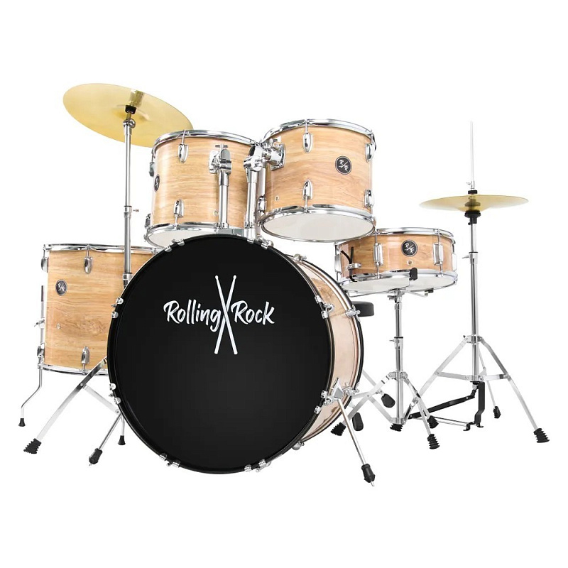 Фото Ударная установка Rolling Rock JR-2225C Natural
