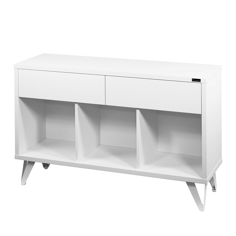 Фото Стеллаж для виниловых пластинок Radiotehnika Rondo 302 White