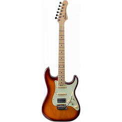 Электрогитара CRAFTER Charlotte (Silhouette) VVS MP Tobacco Sunburst