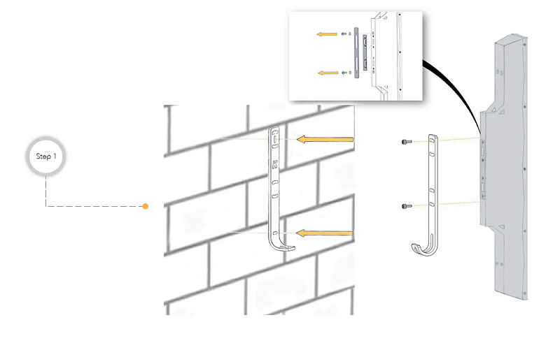 Фото Настенное крепление K-ARRAY K-WALL2L  