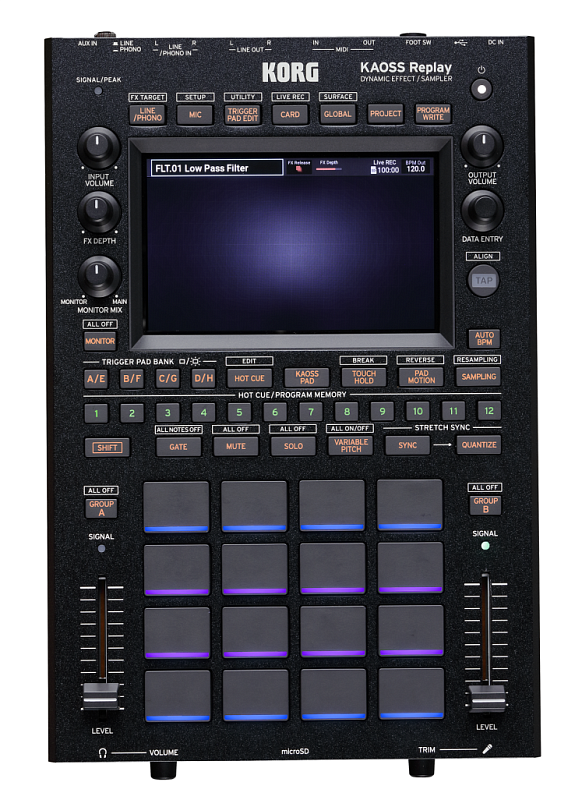 Фото Процессор эффектов KORG KAOSS REPLAY