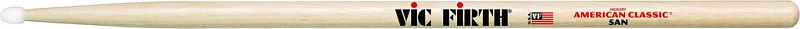 Фото Vic Firth 5AN  палки, орех, нейлоновый наконечник