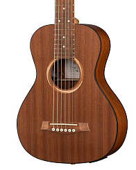 TR2-3 Гитара электро-акустическая, трэвел, сапеле, Poni