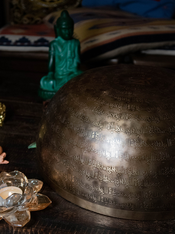 Фото Поющая чаша кованная Ething Carving - SBEC 35 