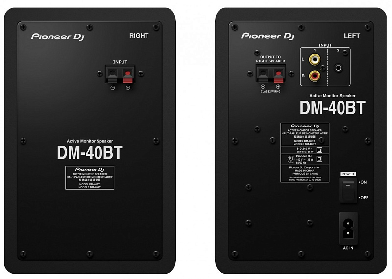 Фото Студийные мониторы Pioneer DM-40BT