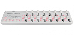 Портативный USB-MIDI-контроллер, цвет белый KORG NANOKONTROL2-WH