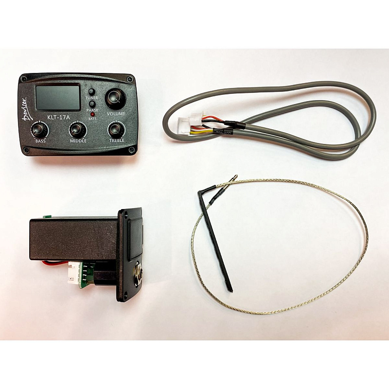 Фото Гитарный пьезо-звукосниматель с преампом Deviser KLT-17A