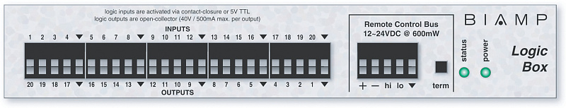 Фото Блок логических выходов Biamp LOGIC BOX