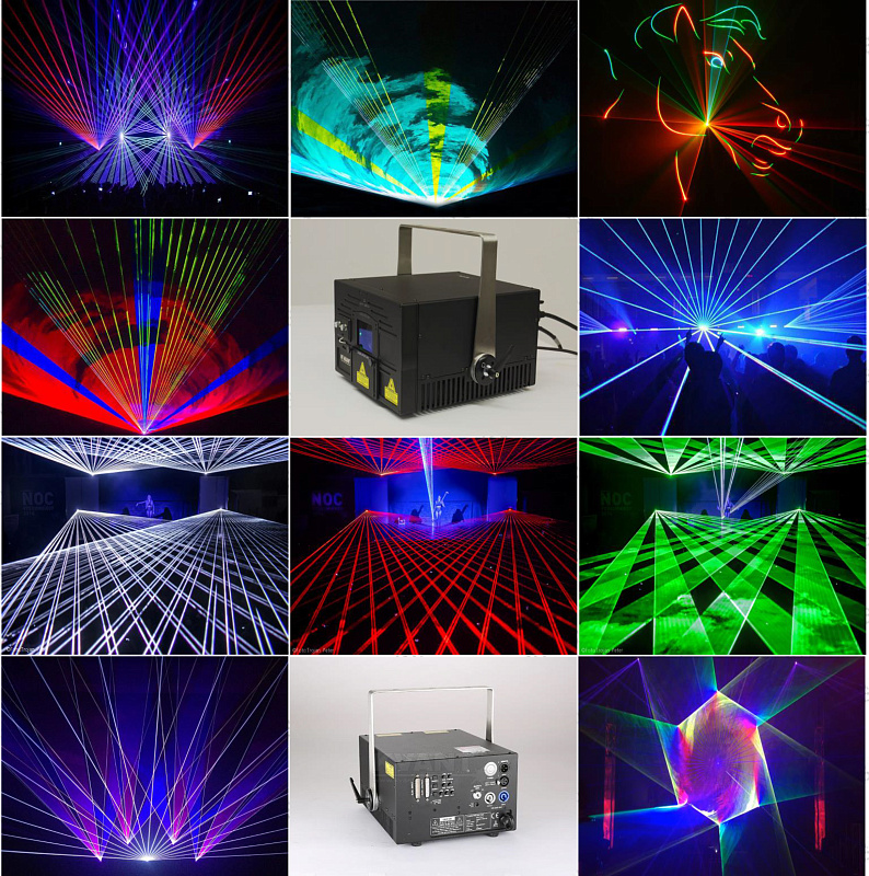 Фото KVANT ClubMax 3000 (Pure Diode Laser) Полноцветная RGB лазерная система