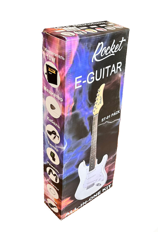 Фото Электрогитарный набор ROCKET PACK-2 BK