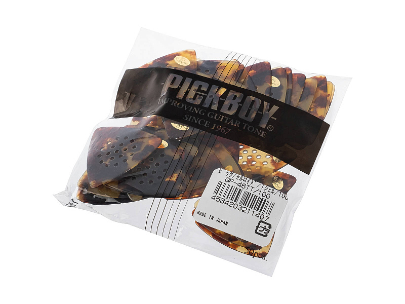 Фото Медиаторы Pickboy GP-46TT/100 Celluloid Pos-A-Grip