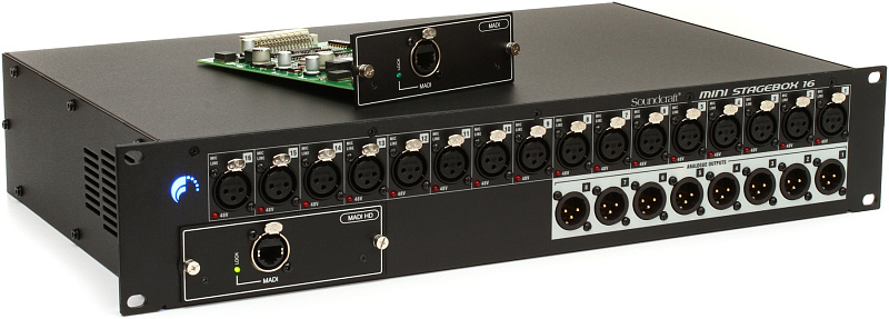 Фото Soundcraft MSB-16 Cat5 Mini Stagebox 32 (3U)