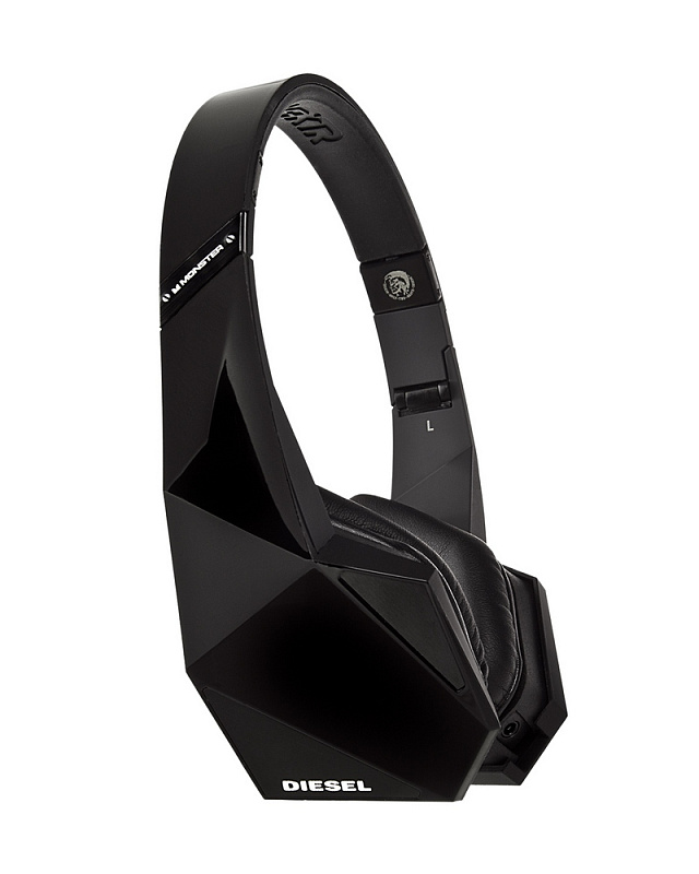 Фото Дизайнерские накладные наушники Monster Diesel Vektr MH DESL ON CTU WW