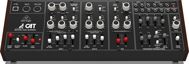 Фото Аналоговый синтезатор Behringer CAT