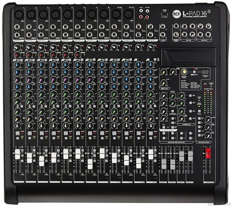 Фото Аналоговый микшерный пульт RCF L-PAD 16CX USB