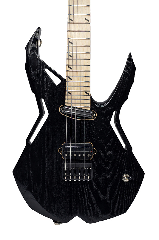 Фото Электрогитара RUSICH GUITARS Spider (black) Titanium edition 27 ладов
