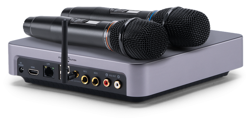 Фото Караоке система Evolution EVOBOX Plus Graphite