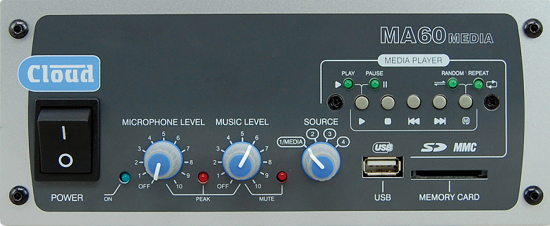 Фото Микшер-усилитель Cloud MA 60 MEDIA