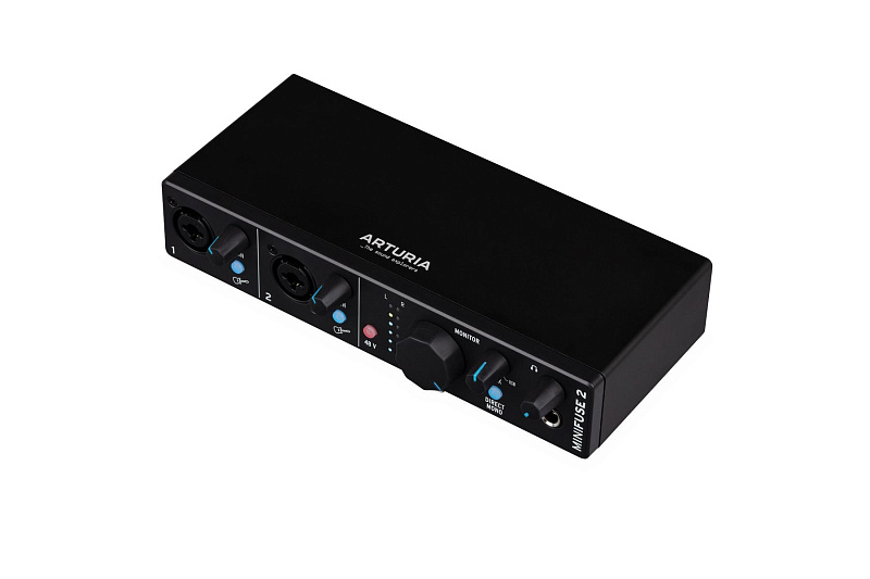 Фото Аудиоинтерфейс Arturia MiniFuse 2 Black