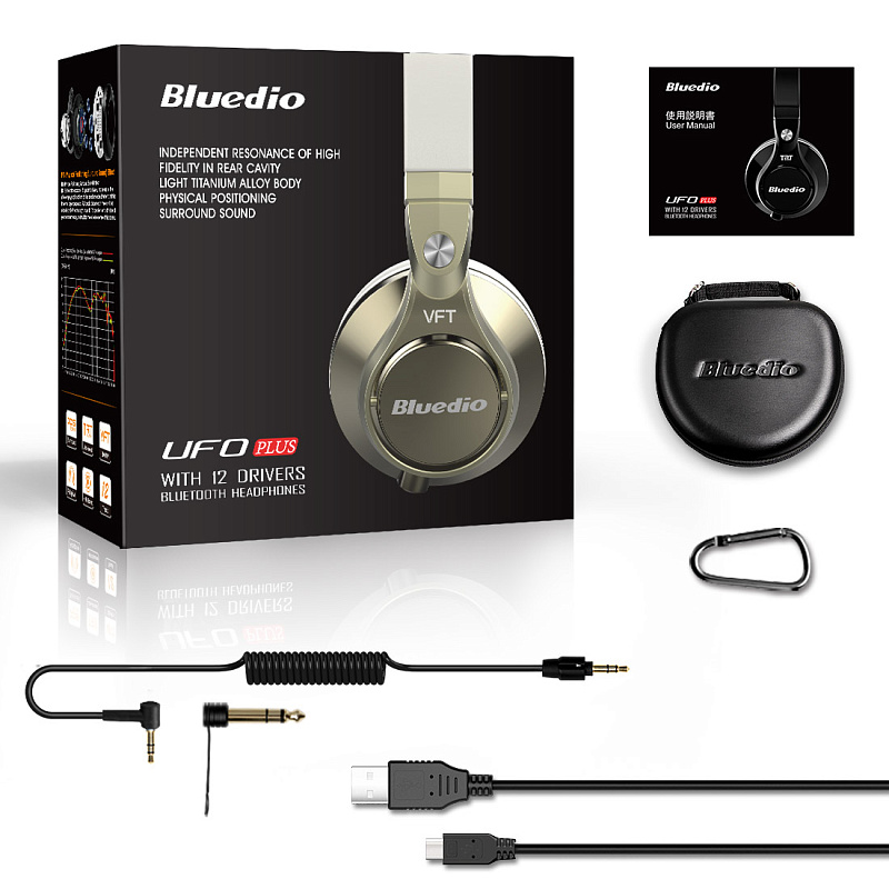 Фото Bluedio UFO Plus Golden