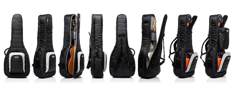 Фото Mono M80-2A-BLK  Чехол для двух гитар: электро + акустика