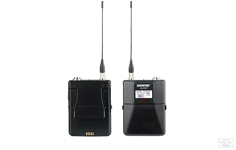 Фото SHURE ULXD1 P51 710 - 782 MHz  Bodypack Transmitter - поясной передатчик ULXD