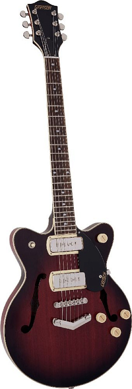 Фото GRETSCH G2655-P90 Streamliner Junior Claret Burst