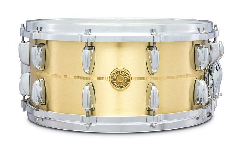 Фото Малый барабан GRETSCH SNARE DRUM G4169BBR Bell Brass 14x6,5
