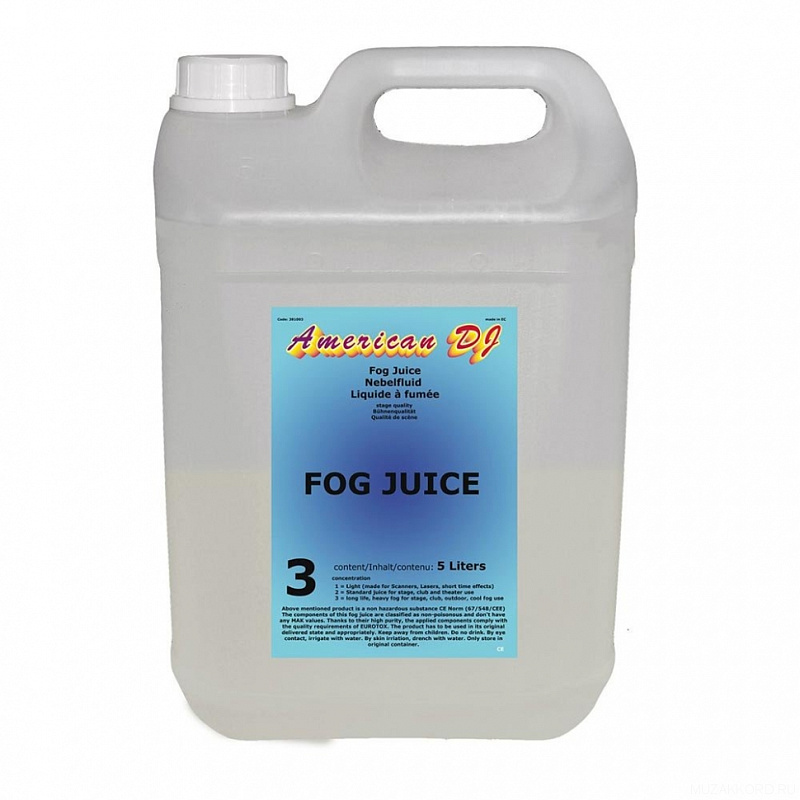 Фото American DJ Fog juice 3 heavy 5л