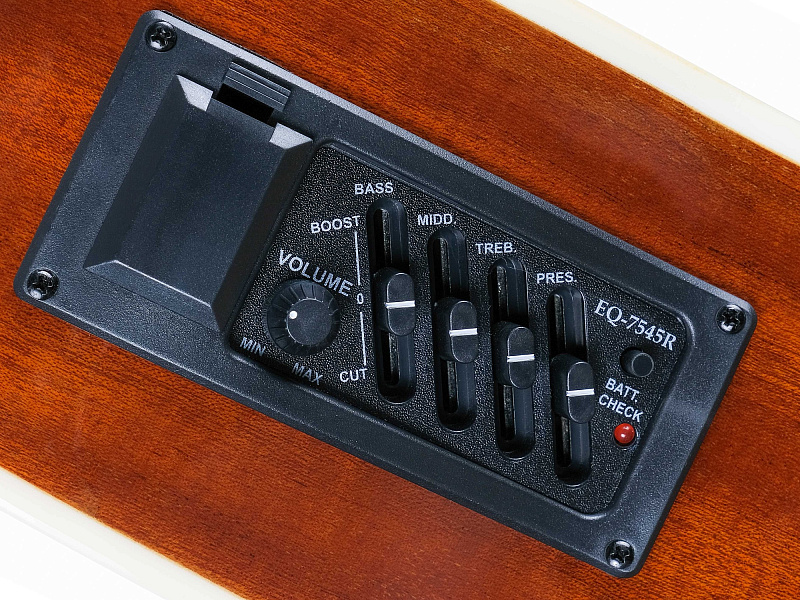 Фото LF-4121CEQ Акустическая гитара с вырезом и звукоснимателем HOMAGE