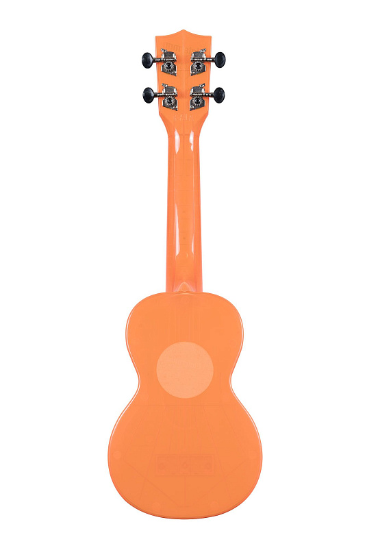 Фото WATERMAN by KALA KA-SWF-OR Waterman Fluorescent Orange, Soprano Ukulele