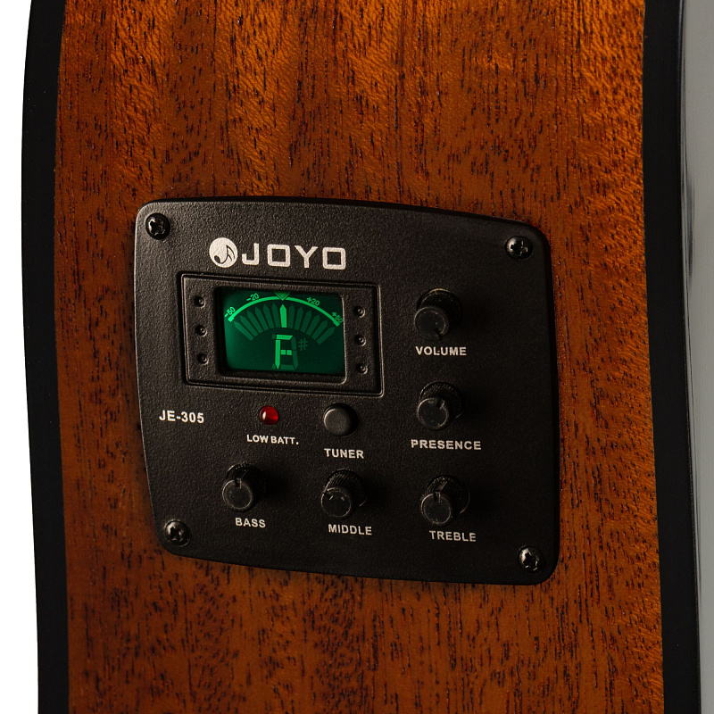 Фото Электроакустическая гитара ROCKDALE Aurora D3 C BK E Gloss